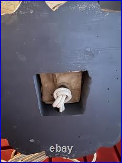 Wicked Skulls & Bones Table Lamp DAY of DEAD Halloween Goth 15.5 2002 VTG HTF