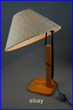 XL KAISER Table Lamp Vintage Bauhaus Mid Century Eames Panton 1950s 60s 70s RARE